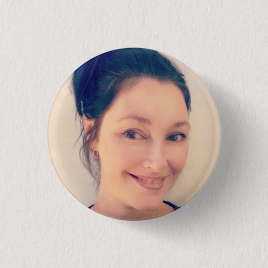 Aangepaste foto-Button badge Ronde Button 3,2 Cm (Voorkant)