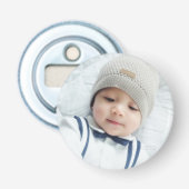 Aangepaste foto button flesopener (Voorkant)