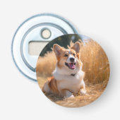 Aangepaste foto button flesopener (Voorkant)