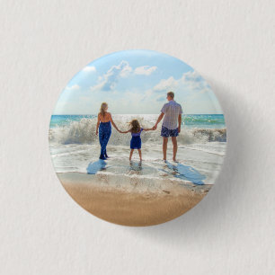 Aangepaste foto-Button met je favoriete foto's Ronde Button 3,2 Cm