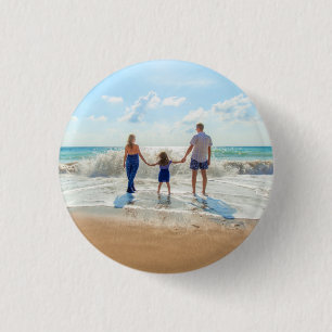 Aangepaste foto-Button - Ontwerp van foto's van uw Ronde Button 3,2 Cm