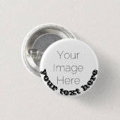 Aangepaste Foto Button Pin – Gepersonaliseerde tek (Voorkant /achterkant)