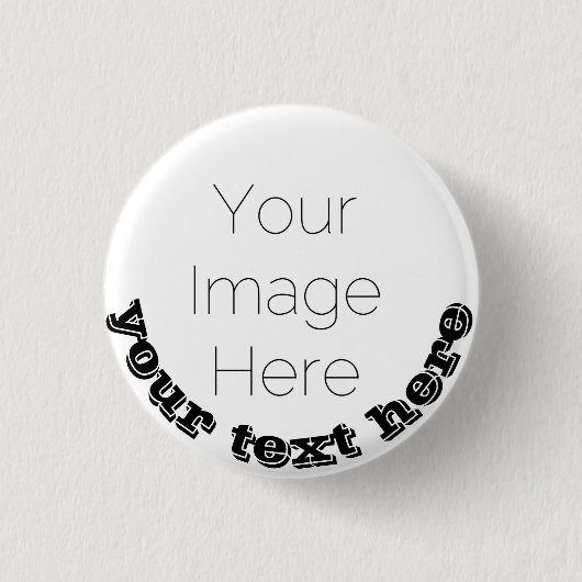 Aangepaste Foto Button Pin – Gepersonaliseerde tek (Voorkant)