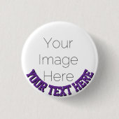 Aangepaste Foto Button Pin – Gepersonaliseerde tek (Voorkant)
