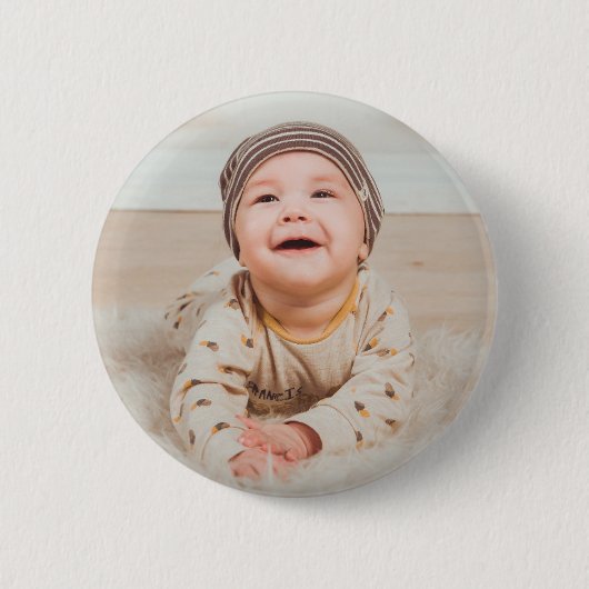 Aangepaste foto-Button Ronde Button 5,7 Cm (Voorkant)