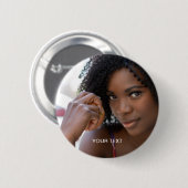 Aangepaste foto-Button Ronde Button 5,7 Cm (Voorkant /achterkant)