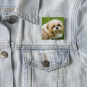 Aangepaste foto-Button Vierkante Button 5,1 Cm (In situ)