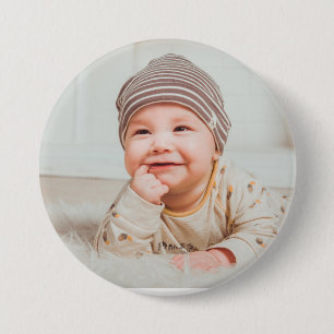 Aangepaste foto Buttonnen Ronde Button 7,6 Cm