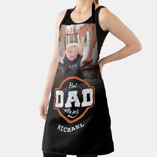 Aangepaste foto-cadeau voor papa schort (Insitu)