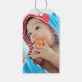 Aangepaste foto cadeaulabel (Achterkant)