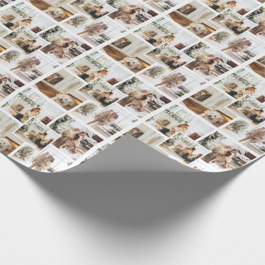 Aangepaste foto cadeaupapier (Hoek)