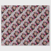 Aangepaste foto cadeaupapier (Vlak)