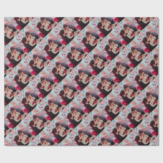 Aangepaste foto cadeaupapier (Vlak)