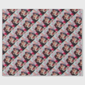 Aangepaste foto cadeaupapier (Vlak)