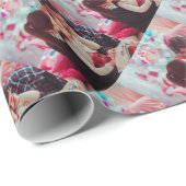 Aangepaste foto cadeaupapier (Rol Hoek)