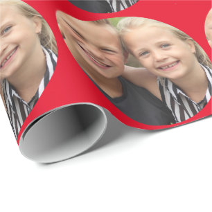 Aangepaste foto cadeaupapier