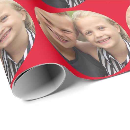 Aangepaste foto cadeaupapier (Rol Hoek)