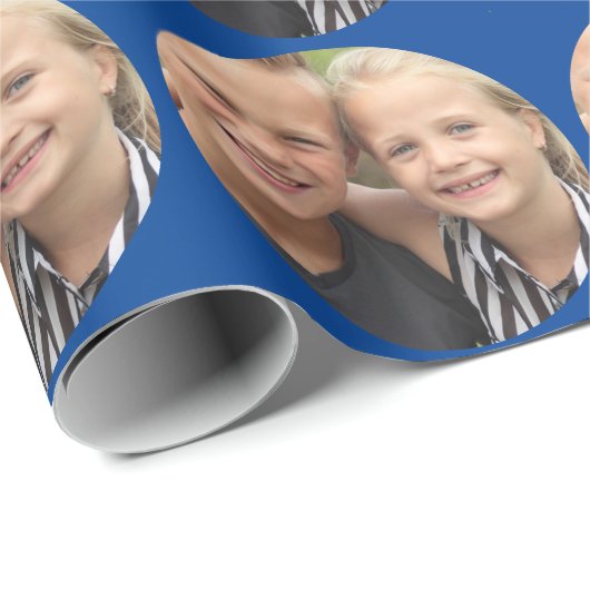 Aangepaste foto cadeaupapier (Rol Hoek)