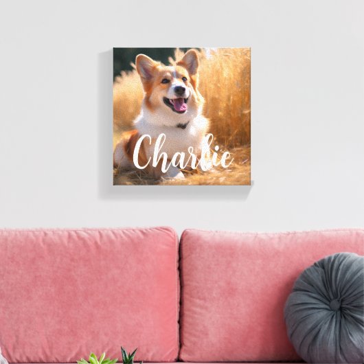 Aangepaste foto canvas afdruk (Insitu (Woonkamer))