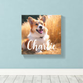 Aangepaste foto canvas afdruk (Insitu (Houten vloer))