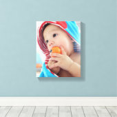 Aangepaste foto canvas afdruk (Insitu (Houten vloer))