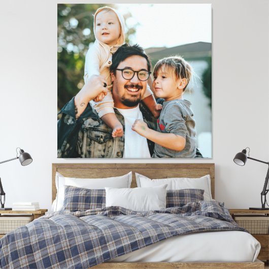 Aangepaste foto canvas afdruk (Insitu (Slaapkamer))