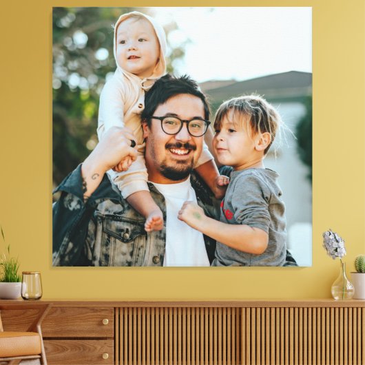 Aangepaste foto canvas afdruk (Insitu (Woonkamer))