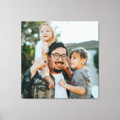 Aangepaste foto canvas afdruk (Voorkant)