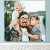 Aangepaste foto canvas afdruk (Insitu (Houten vloer))