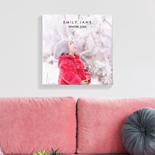 Aangepaste foto canvas afdruk (Insitu (Woonkamer))