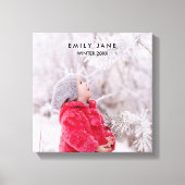 Aangepaste foto canvas afdruk (Voorkant)