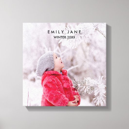 Aangepaste foto canvas afdruk (Voorkant)