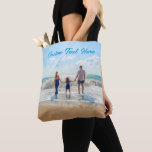 Aangepaste foto Canvas tas met tekst<br><div class="desc">Aangepaste foto en tekst Canvas tassen - Unique Your Own Design gepersonaliseerde familie / vrienden of persoonlijke Tas of crossbody tassen cadeau - Voeg uw foto / tekst / meer - Formaat wijzigen en verplaatsen of verwijderen en toevoegen van onderdelen / afbeelding met aanpassingstool! Kies lettertypen / grootte / kleur!...</div>