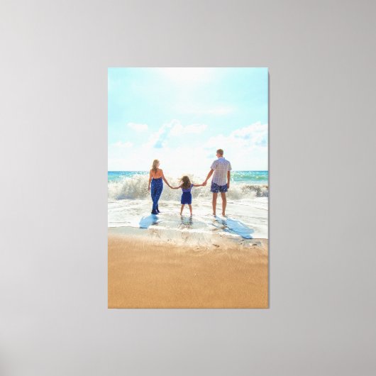 Aangepaste foto canvasprint Uw eigen ontwerp Canvas Afdruk (Voorkant)