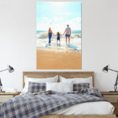 Aangepaste foto canvasprint Uw eigen ontwerp Canvas Afdruk (Insitu (Slaapkamer))