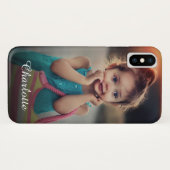 Aangepaste foto Case-Mate iPhone case (Achterkant (horizontaal))
