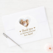 Aangepaste Foto Cat Wedding Favoriet Stickers (Envelop)