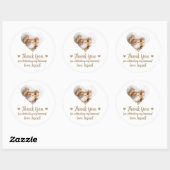 Aangepaste Foto Cat Wedding Favoriet Stickers (Vel)