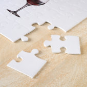 Aangepaste foto-Cheers tot 30 jaar verjaardagskepo Legpuzzel (Zijkant)