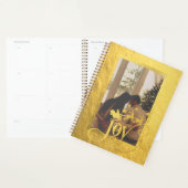 Aangepaste Foto Christmas Joy Planner Notitieboek (Display)