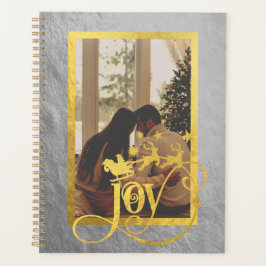 Aangepaste Foto Christmas Joy Planner Notitieboek