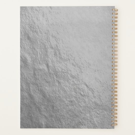 Aangepaste Foto Christmas Joy Planner Notitieboek (Achterkant)