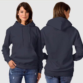 Aangepaste foto Citaat Kunstwerk Donkere gekleurde Hoodie