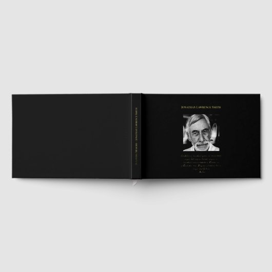 Aangepaste foto citaat viering van het leven begra gastenboek (Volledig)