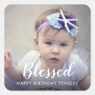 Aangepaste foto Classic Round Sticker