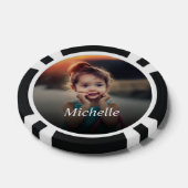 Aangepaste foto Clay Poker Chips (Enkel)