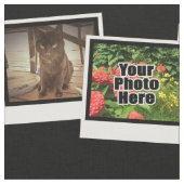 Aangepaste foto-collage drie foto-momentopname stof (Close Up)