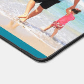 Aangepaste foto collage en tekstnaam bureaumat (Hoek)