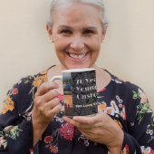 Aangepaste foto collage geschenken voor 70 jaar ou mok