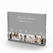 Aangepaste foto Collage Grijs 7 Afbeelding bruilof (Rechts)